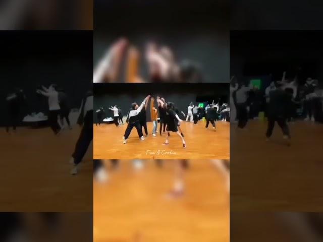 'Run BTS' dance practice (Source: Taehyung IG story) #shorts #bts #viralshorts