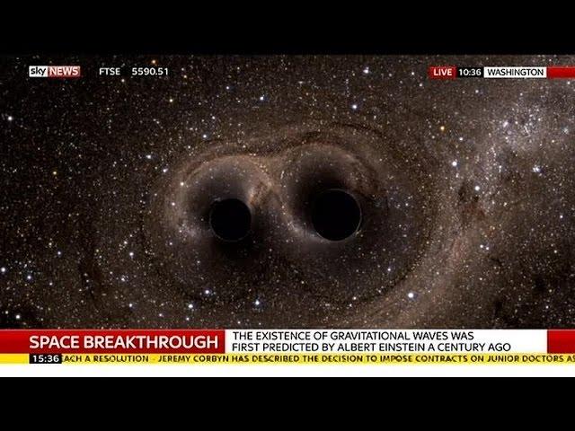 Scientists Announce Discovery Of Gravitational Waves