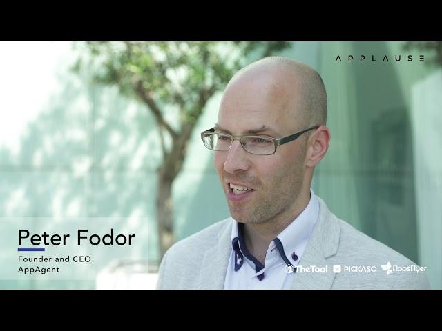 Peter Fodor from AppAgent at Applause 2018