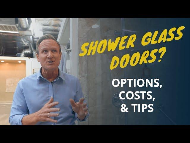 Shower Glass Doors Options, Costs & Tips