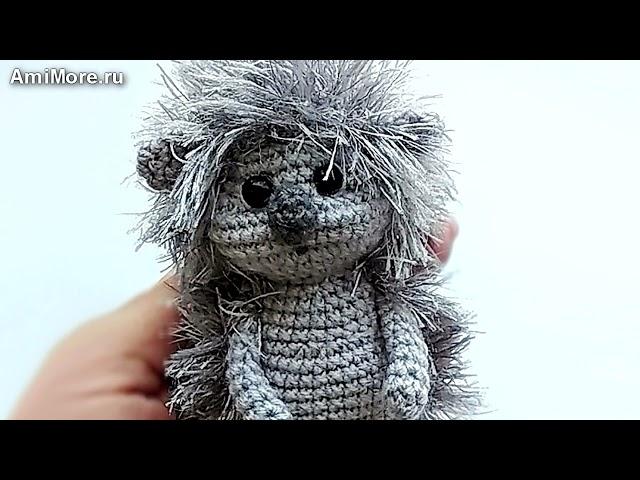 Амигуруми: схема Маленький ёжик. Игрушки вязаные крючком - Free crochet patterns.