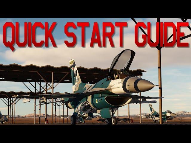 DCS: F-16 QUICK START GUIDE (2024)