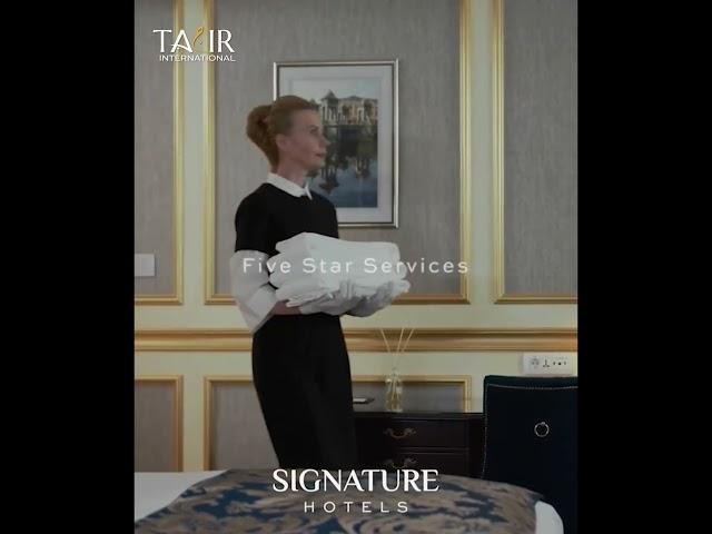 Signature Hotels Islamabad Luxury Suites l 5 star Services l Tajir International