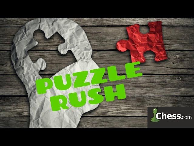 Puzzle Rush с КМС Игорем Самуненковым на сайте Chess.com. Регламент - 90 минут!