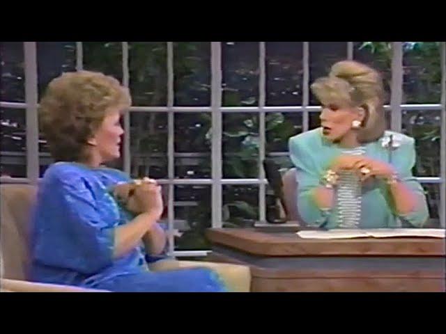 Rue McClanahan interview with Joan Rivers--1987