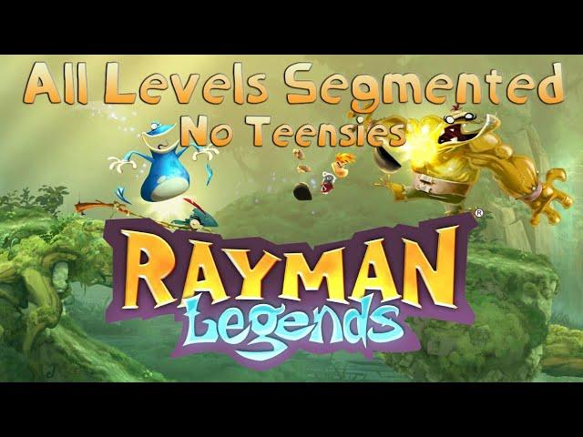 Rayman Legends: All Levels no Teensies Segmented Speedrun!