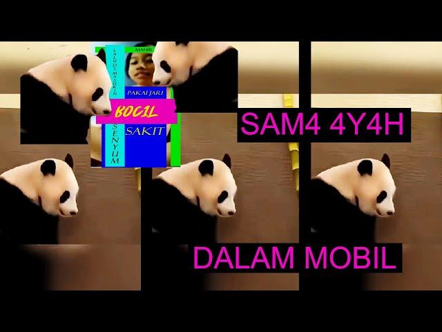 Dalam mobil panda || sama 4Y4H enak