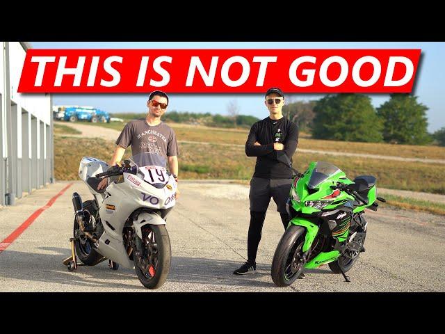 The ZX4RR is SLOWER than a Ninja 400 and we can prove it