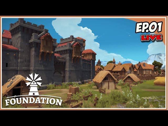 CONSTRUIESC UN IMENS REGAT INTR-UN JOC MEDIEVAL DE EXCEPTIE | FOUNDATION | E01  