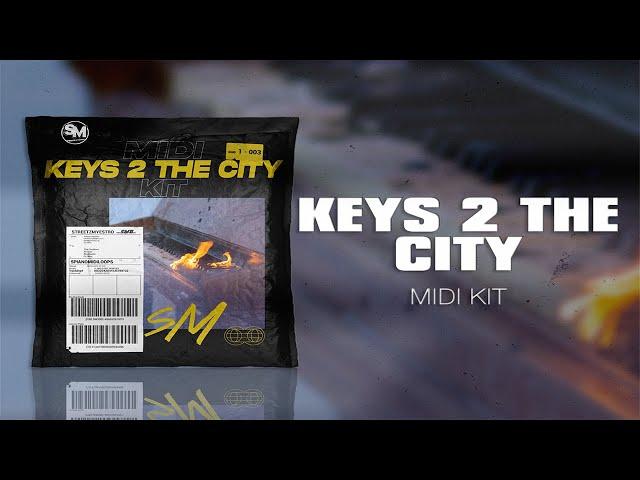 Piano Midi Kit | "KEYS 2 THE CITY" | 5 Royalty- Free Midi Files 