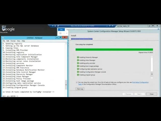 Learn How to Install SCCM ConfigMgr Current Branch Primary Server