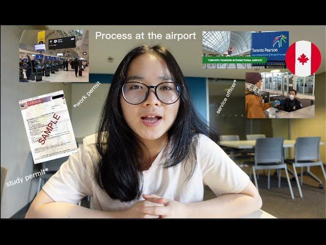 Process at the airport as international students to Canada | study permit | work permit