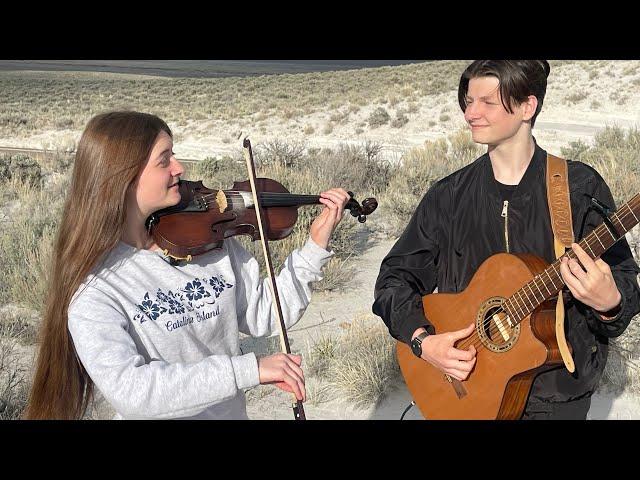 Playing in Nevada on our 20 hour Trip What a Friend we have in Jesus(duet Avelina and Artur Kushnir)