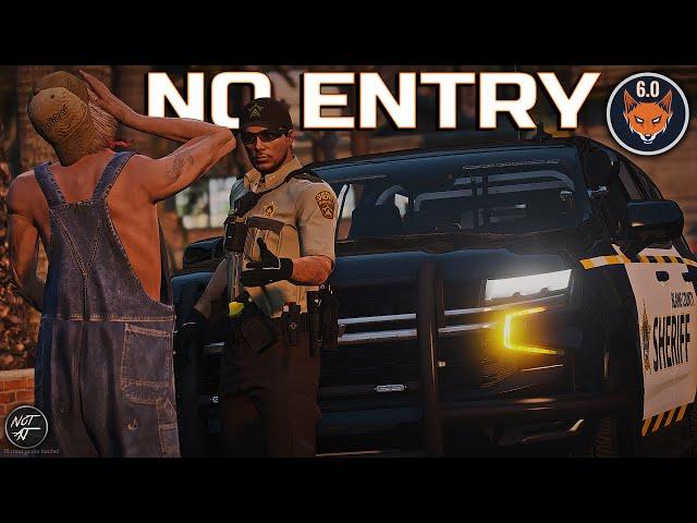 FiveM LEO RP | Day 88 - No Entry (MLRP - GTA 5 RP)