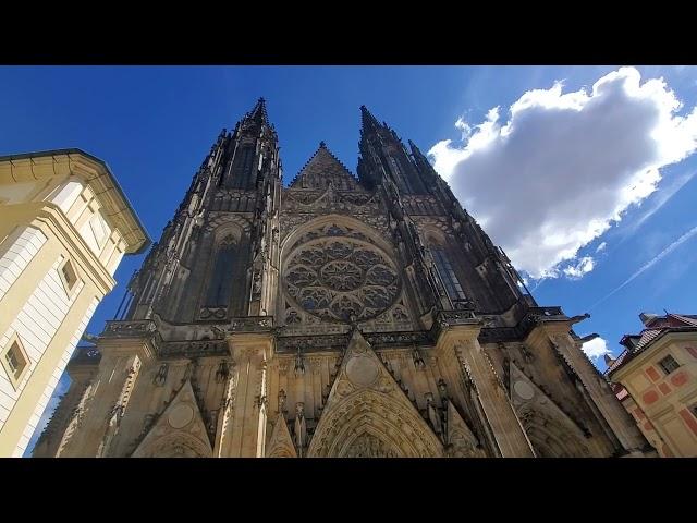 Gothic St. Vitus Cathedral in Prague