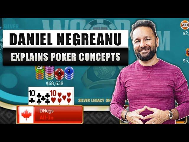 POKER CONCEPTS in Action: Ranges, Bluffs, Bubble Play and getting All In