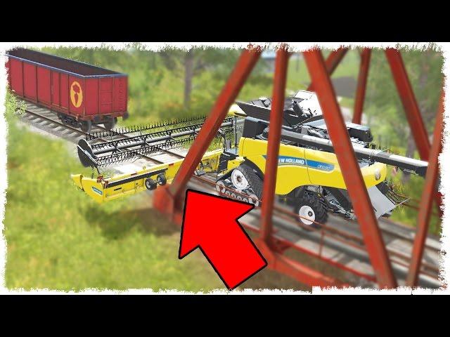 ЗА СЕКУНДУ ДО КАТАСТРОФЫ - СИМУЛЯТОР ФЕРМЫ (FARMING SIMULATOR)