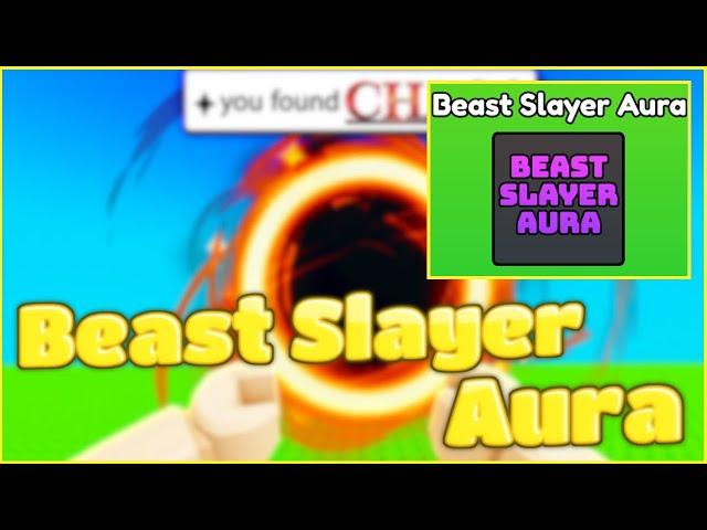 How to find the Beast Slayer Aura - Roblox - Find the Auras!