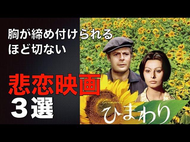 「胸が締め付けられるほど切ない悲恋映画３選」/「哀愁」「旅情」「ひまわり」／ネタバレあり／「シネマプロムナード 」 映画紹介チャンネル