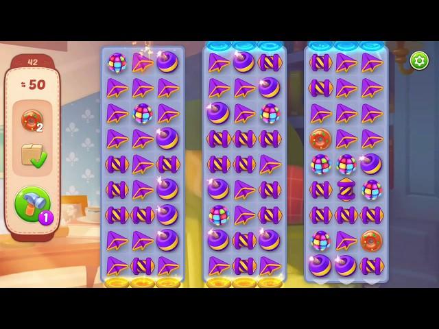 Playrix homescapes.  Best moment ever in the game.
