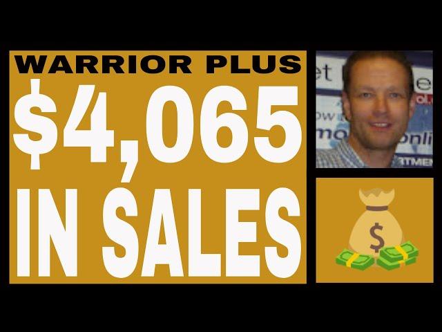 Proof Of Warrior Plus Income In 2023 - $4,065 In Sales - FREE 7 Figure Earner Training!