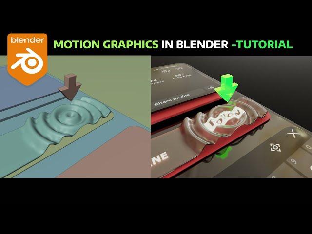 motion graphics in blender - Tutorial