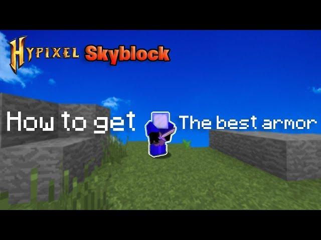 Hypixel Skyblock Armor Guide! (Diamond Armor, Lapis, Emerald...)