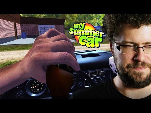 Samochodowy sandboks z promilami - My Summer Car w Samcu Alfa