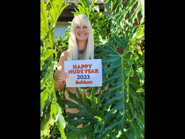 Linda Weber | Face of Happy Nude Year Calendar 2023 | The Nudist Calendar