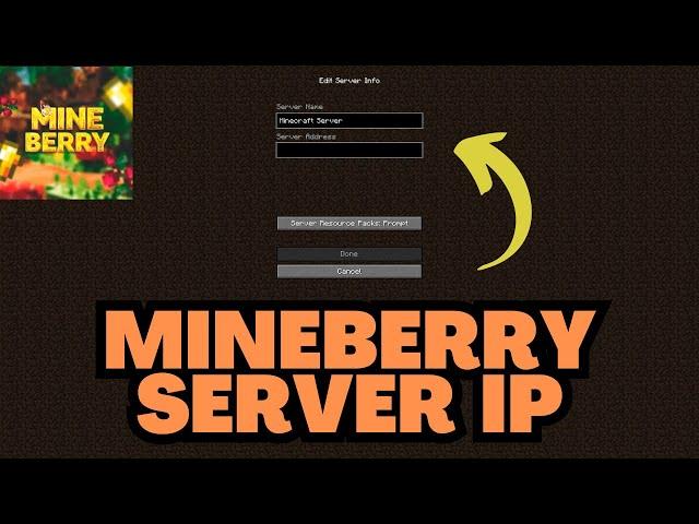 Minecraft MineBerry Server IP 2024