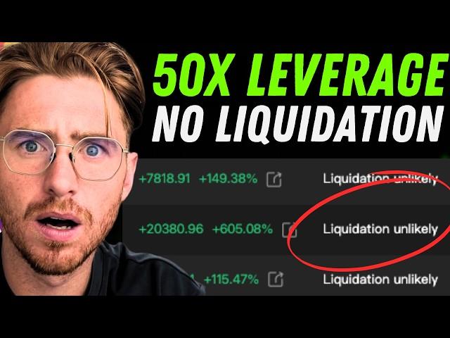 50x Leverage No Liquidation | Crypto Trading Secrets (Make Millionaires in 2025)