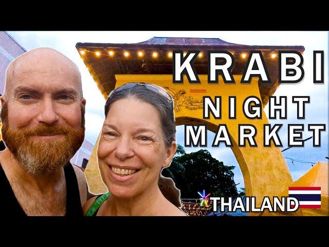 SO MUCH FOOD @the Krabi Town Night Market | Krabi, Thailand 