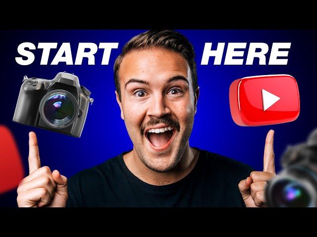 How to Make Your First YouTube Video (START to FINISH) 