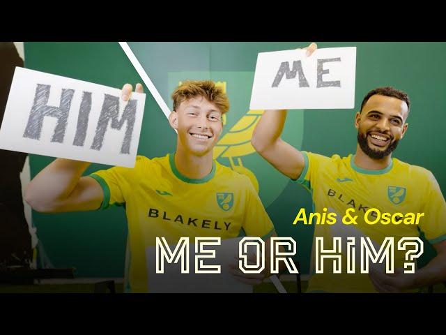 ME OR HIM? | Oscar Schwartau and Anis Ben Slimane