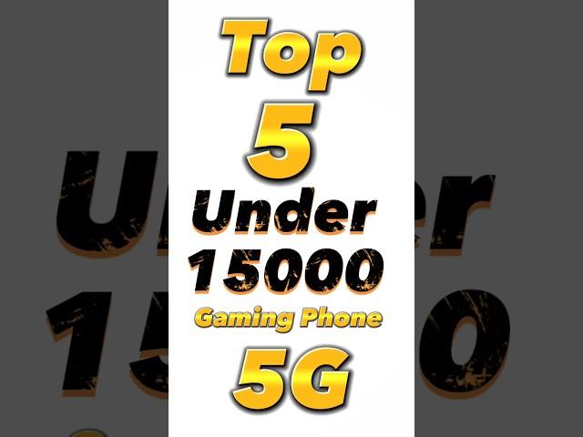 TOP 5 Best Gaming phone  | Under 15000 #gamingphone #shorts | 60fps | 90fps