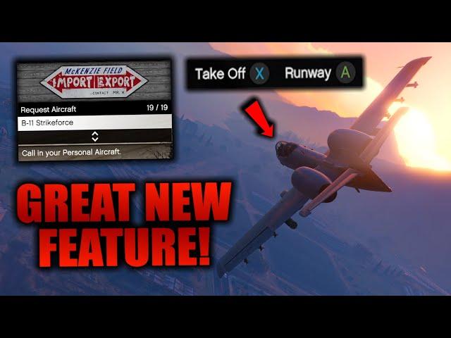 GTA Online: The NEW Feature You're NOT USING With The McKenzie Field Hangar!