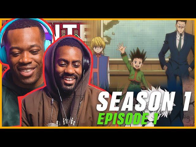 Hunter x Hunter Episode 1 Reaction | "Departure x and x Friends" THIS SHOULD BE GOOD!! 1x01