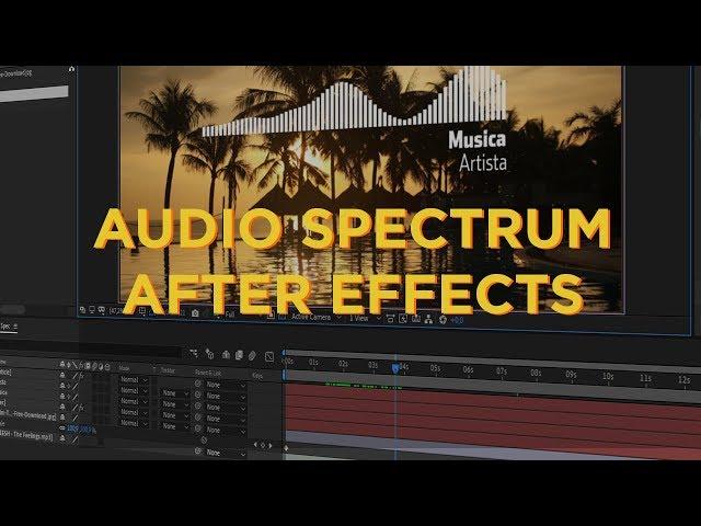 Criar um audio spectrum no After Effects