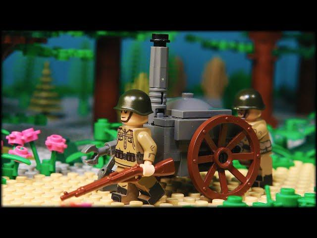 Лего мультфильм / Все для фронта! / ww2 lego battle