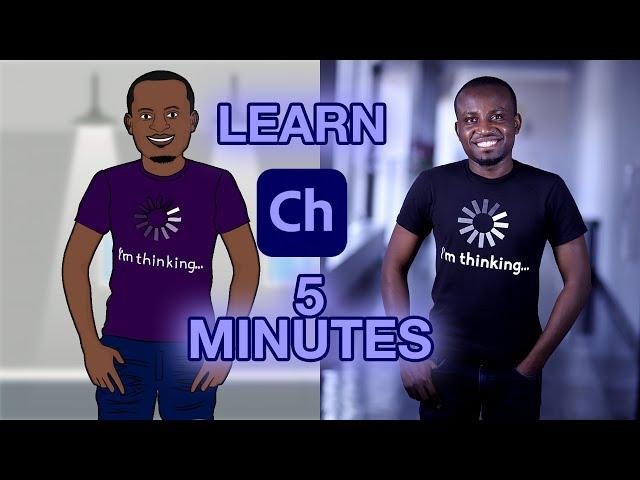 How to create cartoon animations in 5min | Adobe Character Animator | Zero to Hero