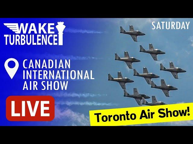 LIVE Toronto Air Show ️ CIAS Action (F22, Red Arrows, Snowbirds) from Toronto Waterfront