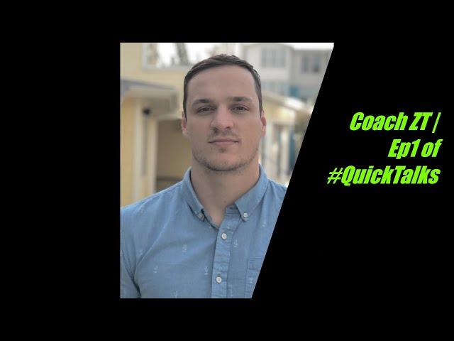 The philosophy of progress w/ Zack Telander | Ep1 #QuickTalks