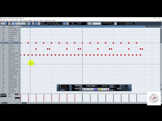 Записываем дома #4: Как правильно прописать барабаны в Cubase в домашних условиях