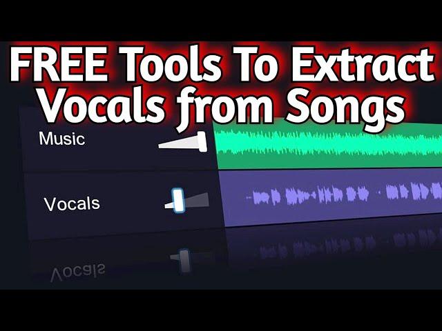 8 FREE Websites & Vst Plugin to Extract VOCALS & Separate INSTRUMENTS From a Song