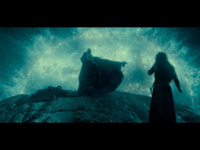 Битва за Хогвартс (часть 1). Гарри Поттер и Дары Смерти часть 2