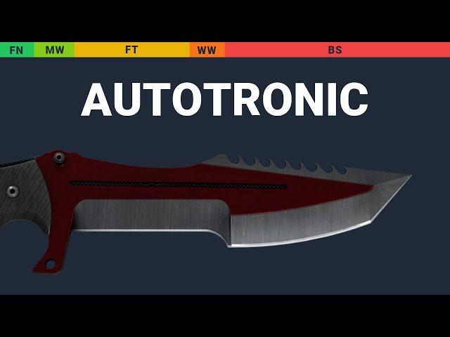 Huntsman Knife Autotronic - Skin Float And Wear Preview