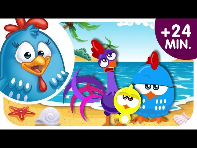 Lottie Dottie Mini | A Day At The Beach | Cartoons For Kids