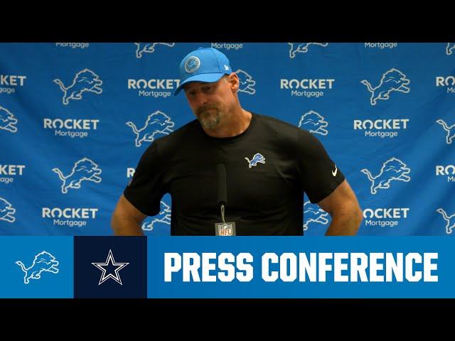 Dan Campbell postgame media availability | 2024 Week 6: Lions vs. Cowboys