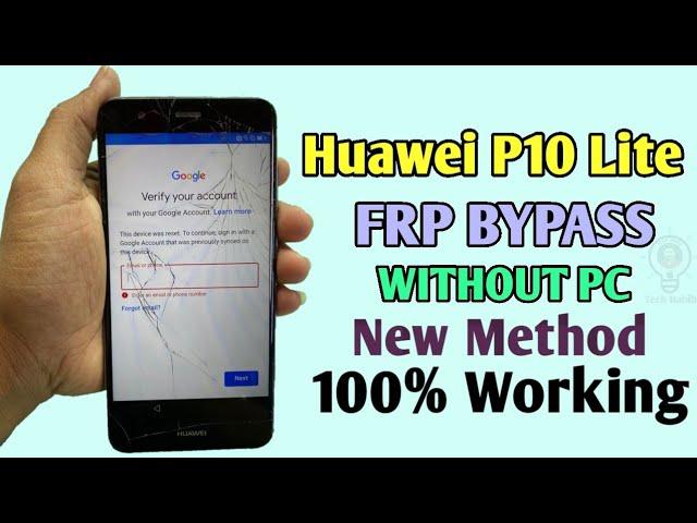 Huawei P10 lite google account bypass |Huawei P10 lite frp bypass|