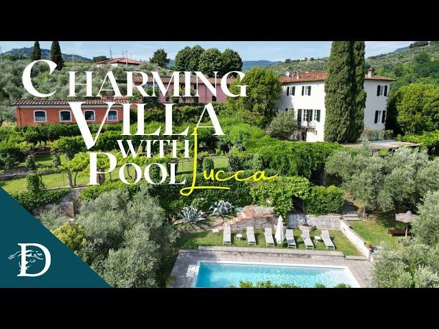 Inside a Magnificent Historic Villa with Pool for sale in Lucca - Dreamer